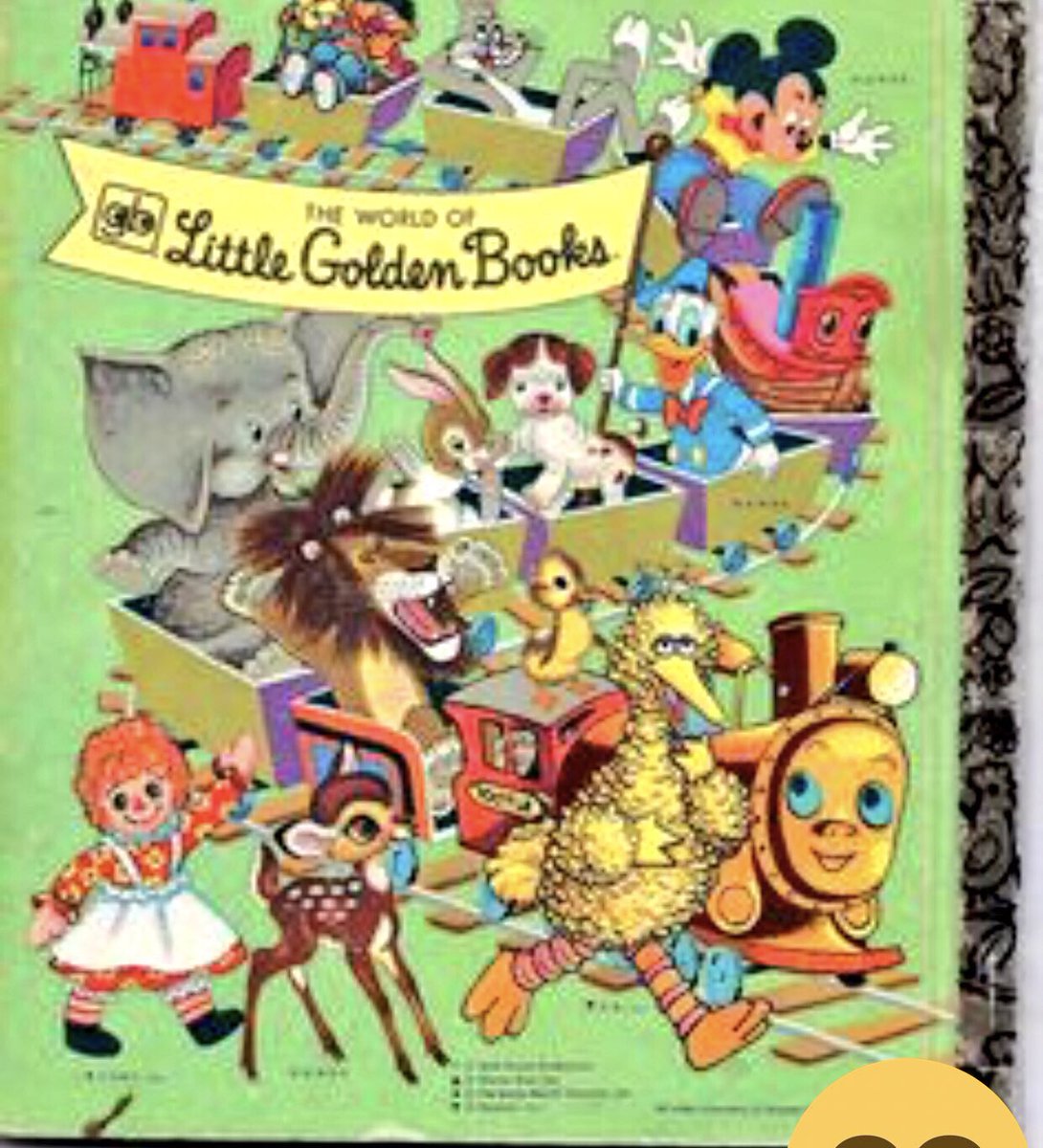 Jackandjoelen's tweet photo. My favorite childhood book....The Little Golden Books!! #anyandall #makesmyhearthappy #teamminter #shmes #MediaMonday https://t.co/XhaswUGbz3