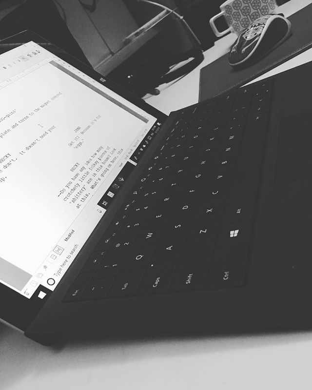 KDiPersia's tweet photo. Writing “Kitsch” with @johnolsonme.
...
...
#screenwriting #nyc #screenplay #featurefilm #indiefilm #writingpartner #mondaynight #motivationmonday #kitsch #writing #script #newyork #comedy #drama #inspired #screenwriter https://t.co/SlsZqAkSZ6 https://t.co/M1eebISvb0
