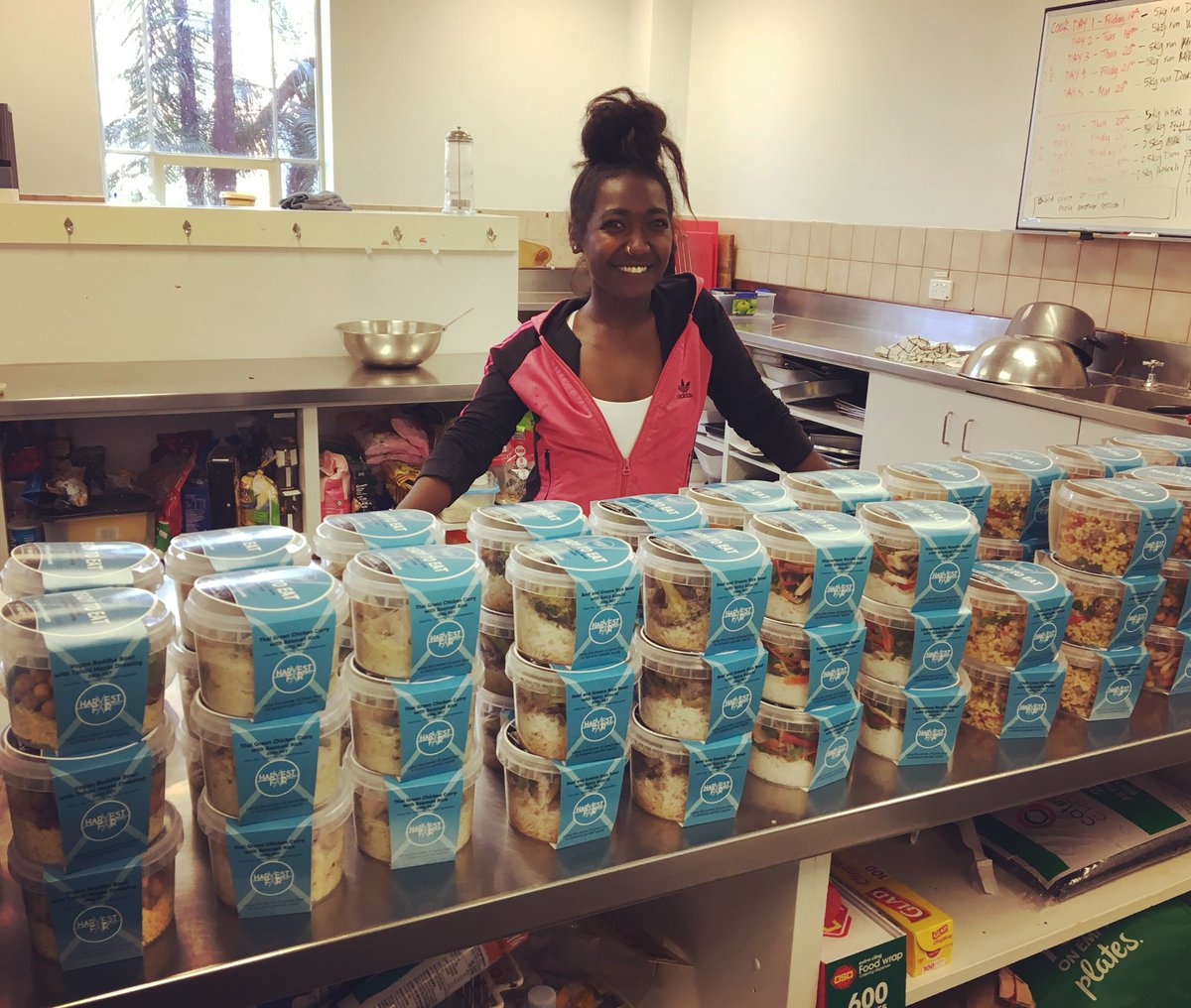 Wishing Culinary Creator Heaven a very happy 30th birthday! Heaven has been part of the Harvest Fair team from the start and is such a joy to work with. Here she is with yesterday’s bounty ready for delivery. Have a wonderful birthday Heaven!#socent #genderequity #birthday