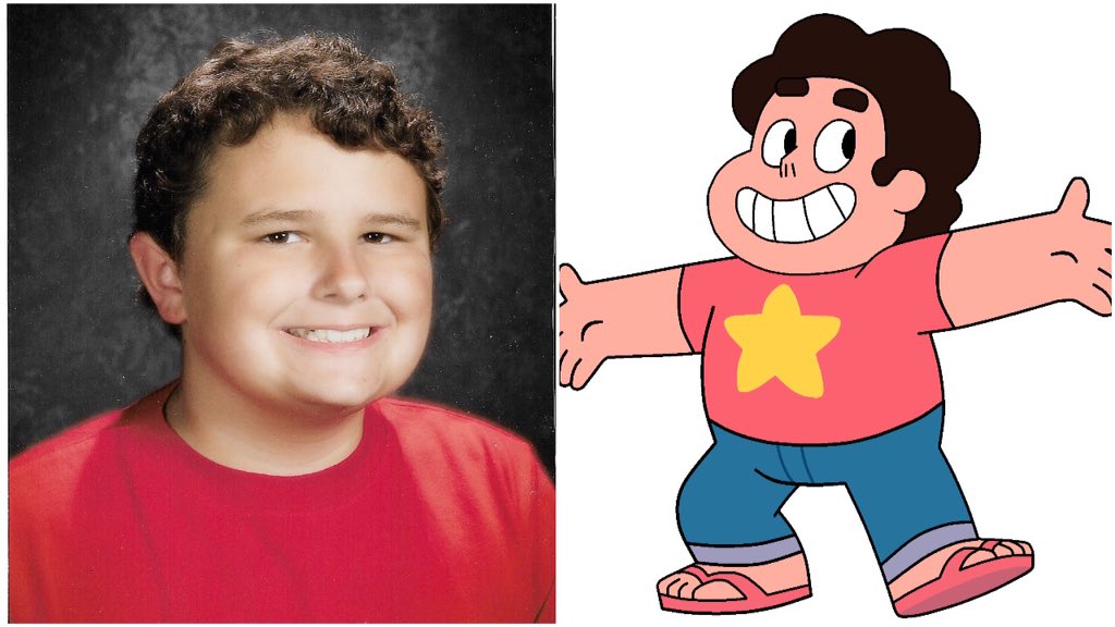 RyanStorey14's tweet photo. The resemblance is uncanny.
This was sixth grade, age 12 - circa 2007. Not only did I look like a tomato-faced marshmallow, I also looked like Steven Universe. ๐#middleschoolthrowback #stevenuniverse #awkward https://t.co/l3dtr1bFGP