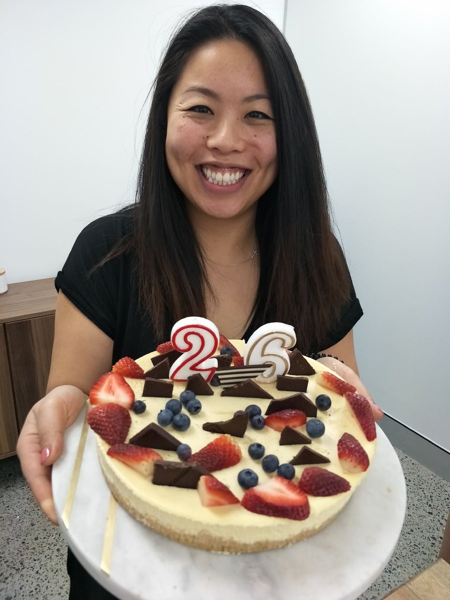 Happy Birthday Lizzy! Have a scrumptious day 🎉