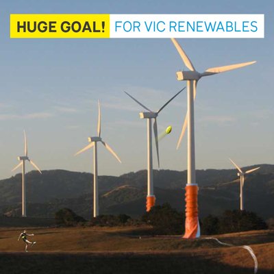 EnviroVic's tweet photo. The 1st stage Vic's Renewable Energy Target #VRET has smashed it out of the park!

3 new wind farms &amp; 3 new solar farms = 🛠 900 jobs, less greenhouse pollution 🌏 &amp; lower bills 👍

Yet @LiberalVictoria says they'd scrap VRET if elected 😡 #VicVotes

https://t.co/5CenPAFkbE https://t.co/rwxRpyo8Ia