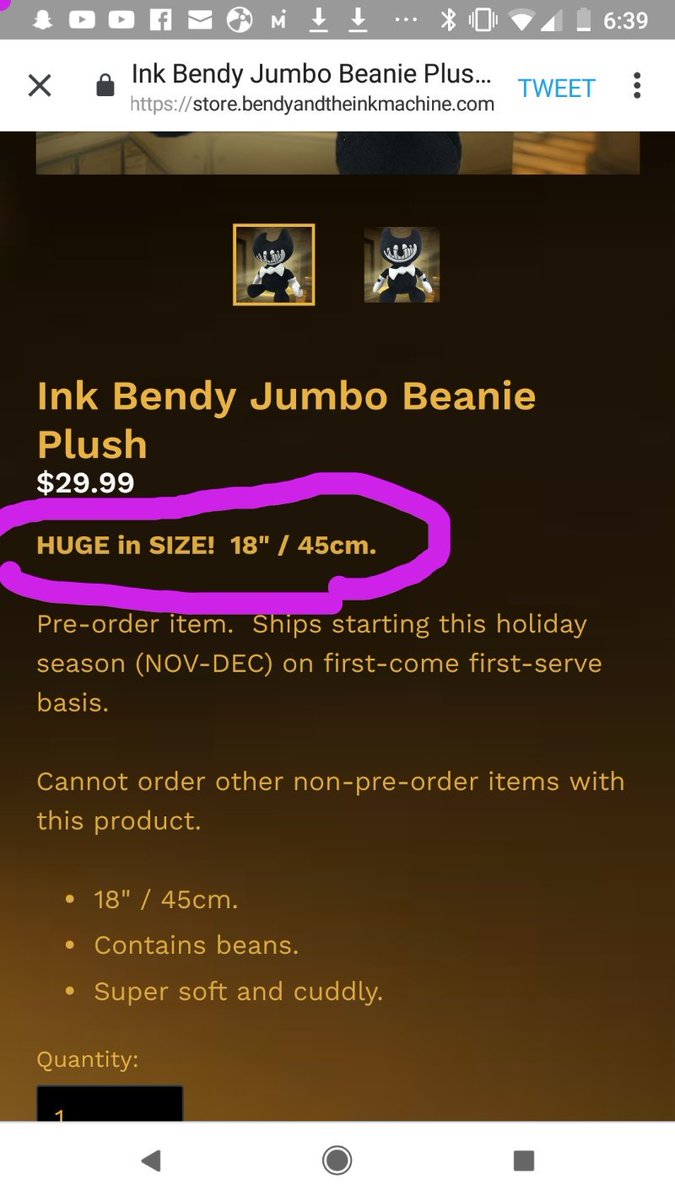 MedusticMermaid's tweet photo. @Bendyanimator @SpikeDashie @LaurenSynger @themeatly @theMikely @bookpast //says so where I circled the screenshot https://t.co/gArin8pORb