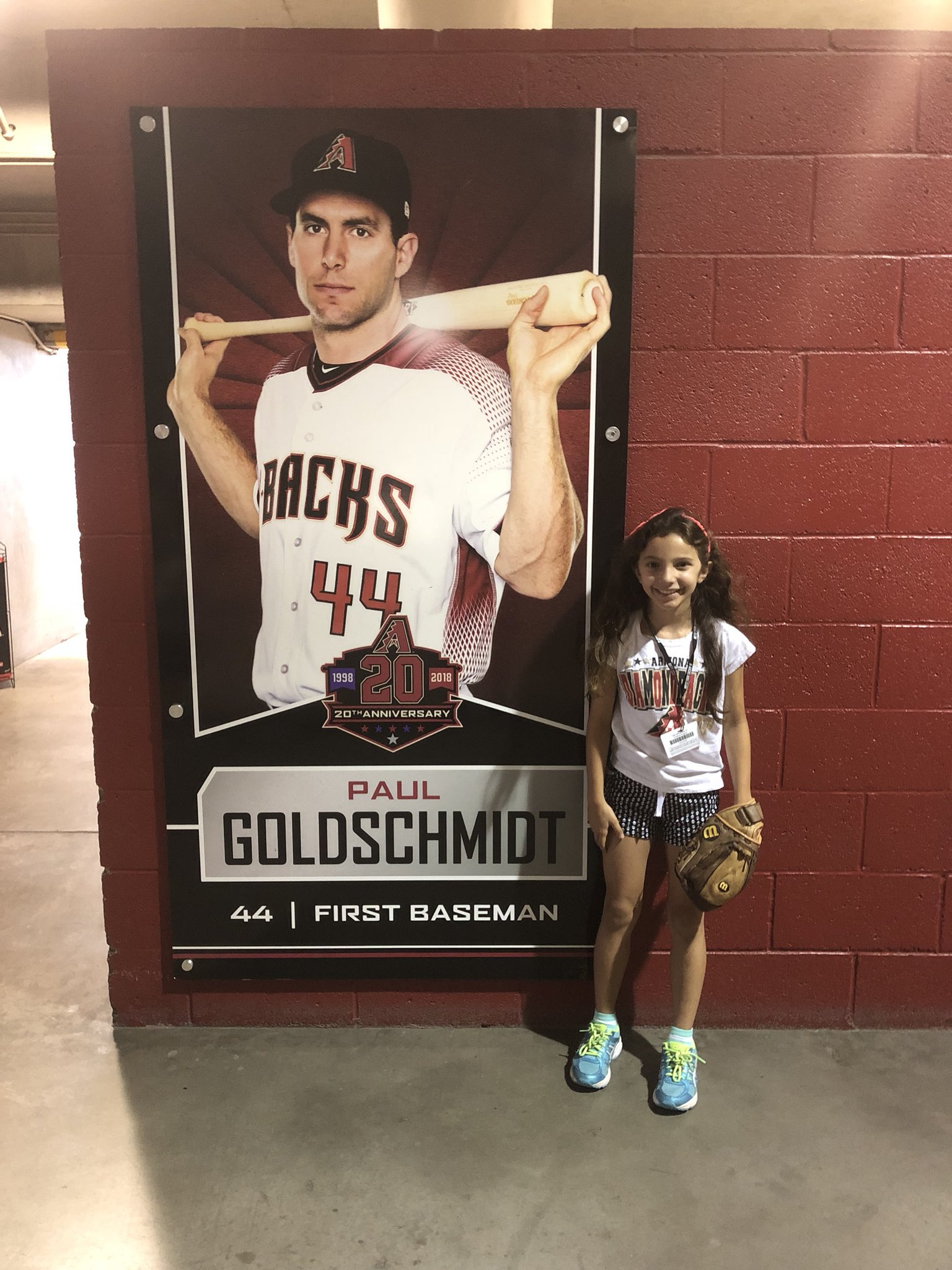 Giuliana says Happy Birthday to All-Star First Baseman Paul Goldschmidt 