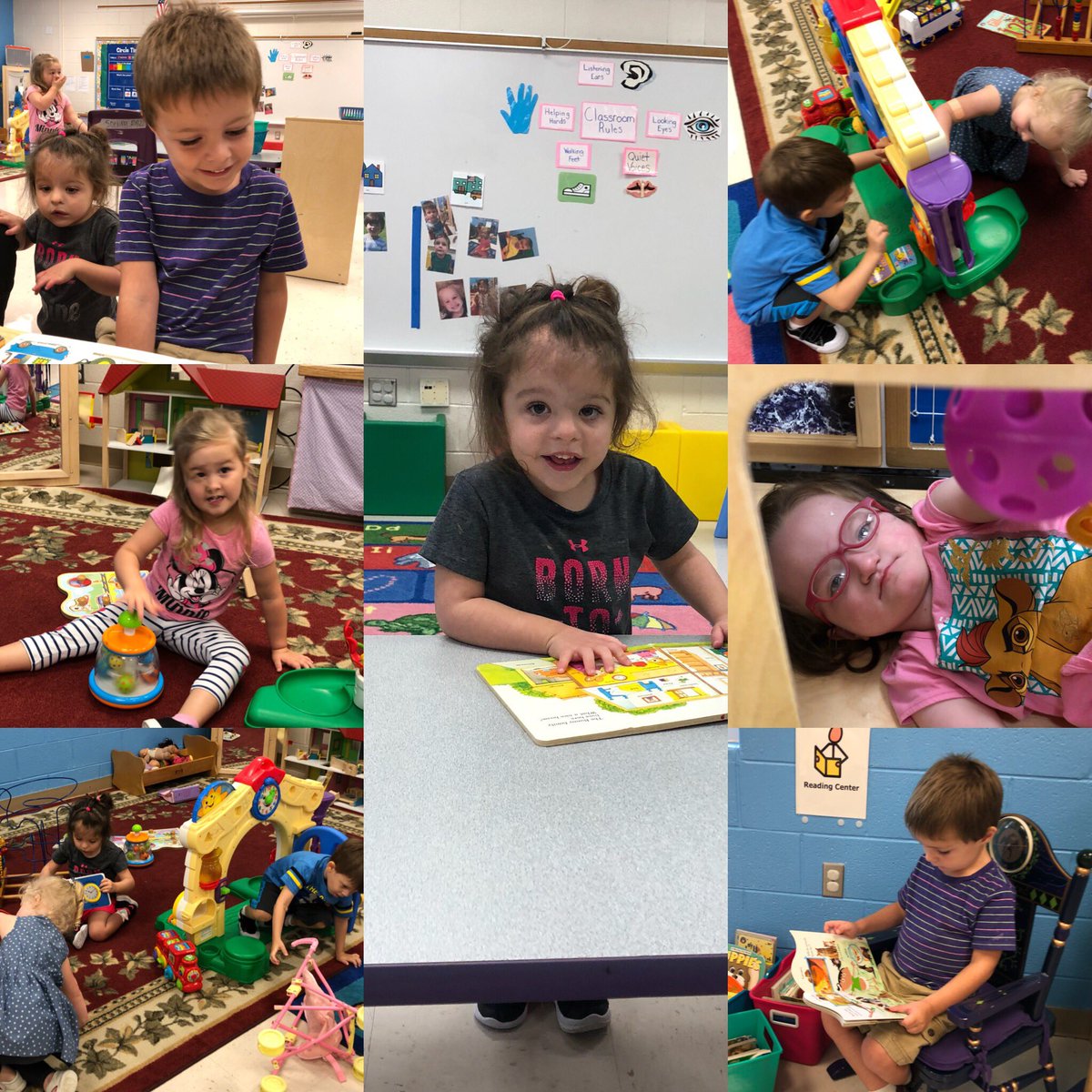 SEdwardsGOL's tweet image. Busy day in PreK! #LearningRoutines #Centers #PaintingHands #Sensory #PlayingHard #MakingFriends #PlayDoh #ECSERocks #HornetPride