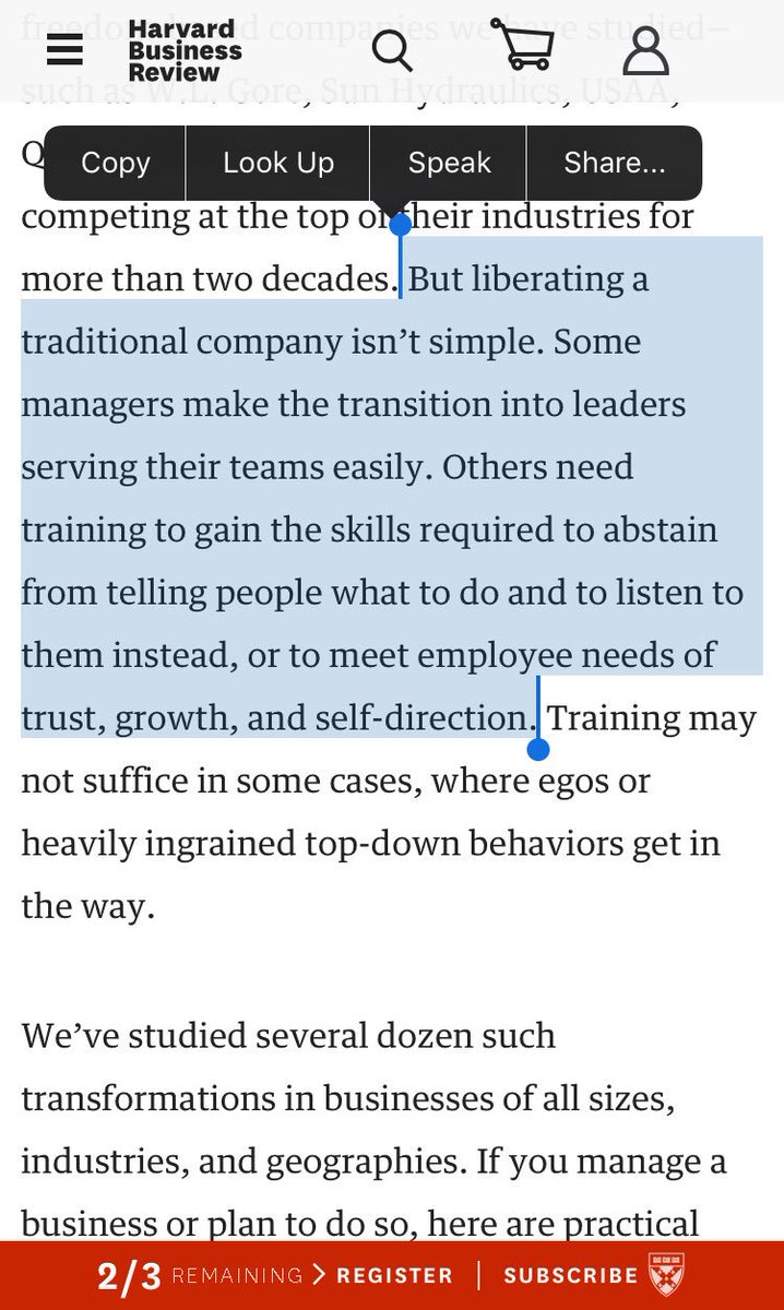 xss0403's tweet photo. #平行且自由的企业管理

Corporate Liberation, psychological needs, traditional command-and-control management. https://t.co/JrsSmbhbLy