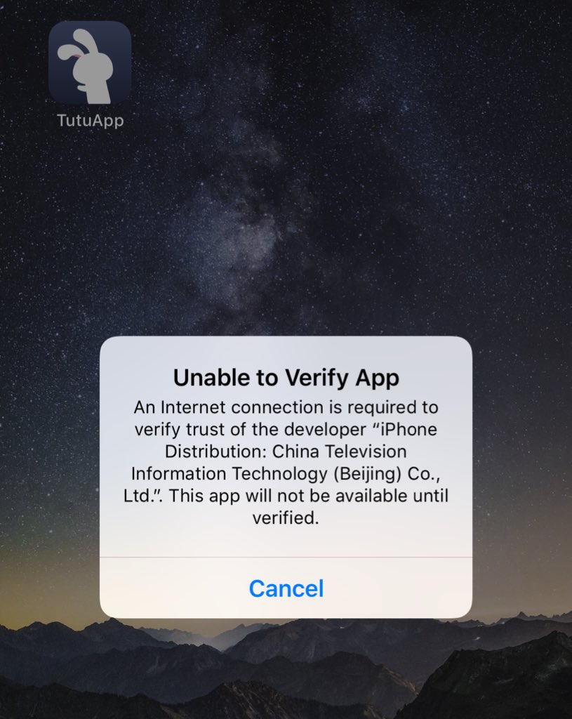 TutuApp_vip's tweet image. #TutuApp So sorry. We are working on it.😭😭