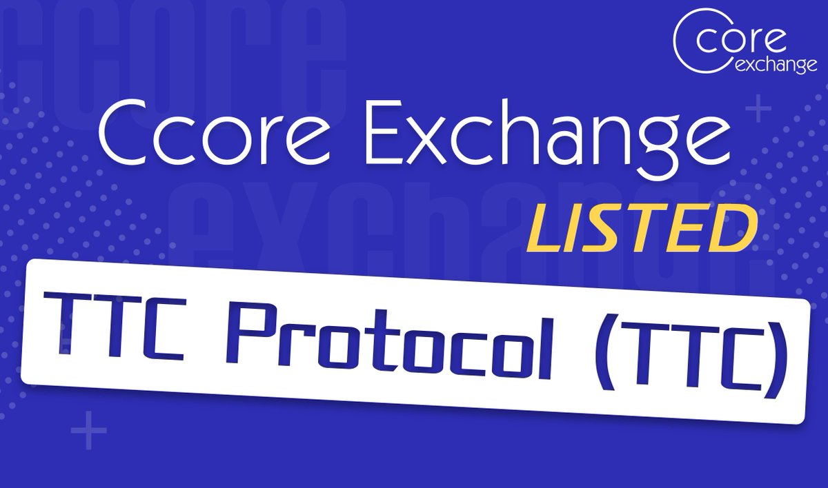 Ccore Exchange tweet media