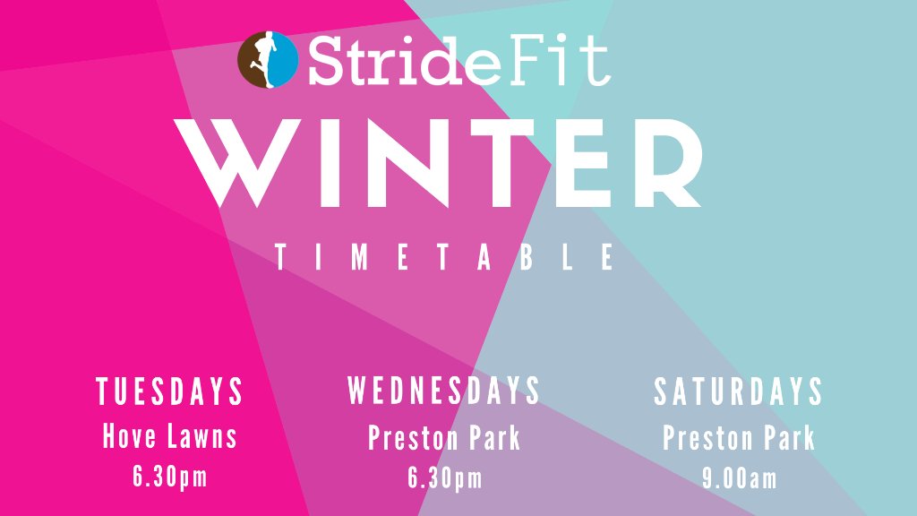 StrideFit's tweet image. Our NEW Winter Timetable. Same awesome classes, just a few less of them mailchi.mp/38c1356679ad/g…
