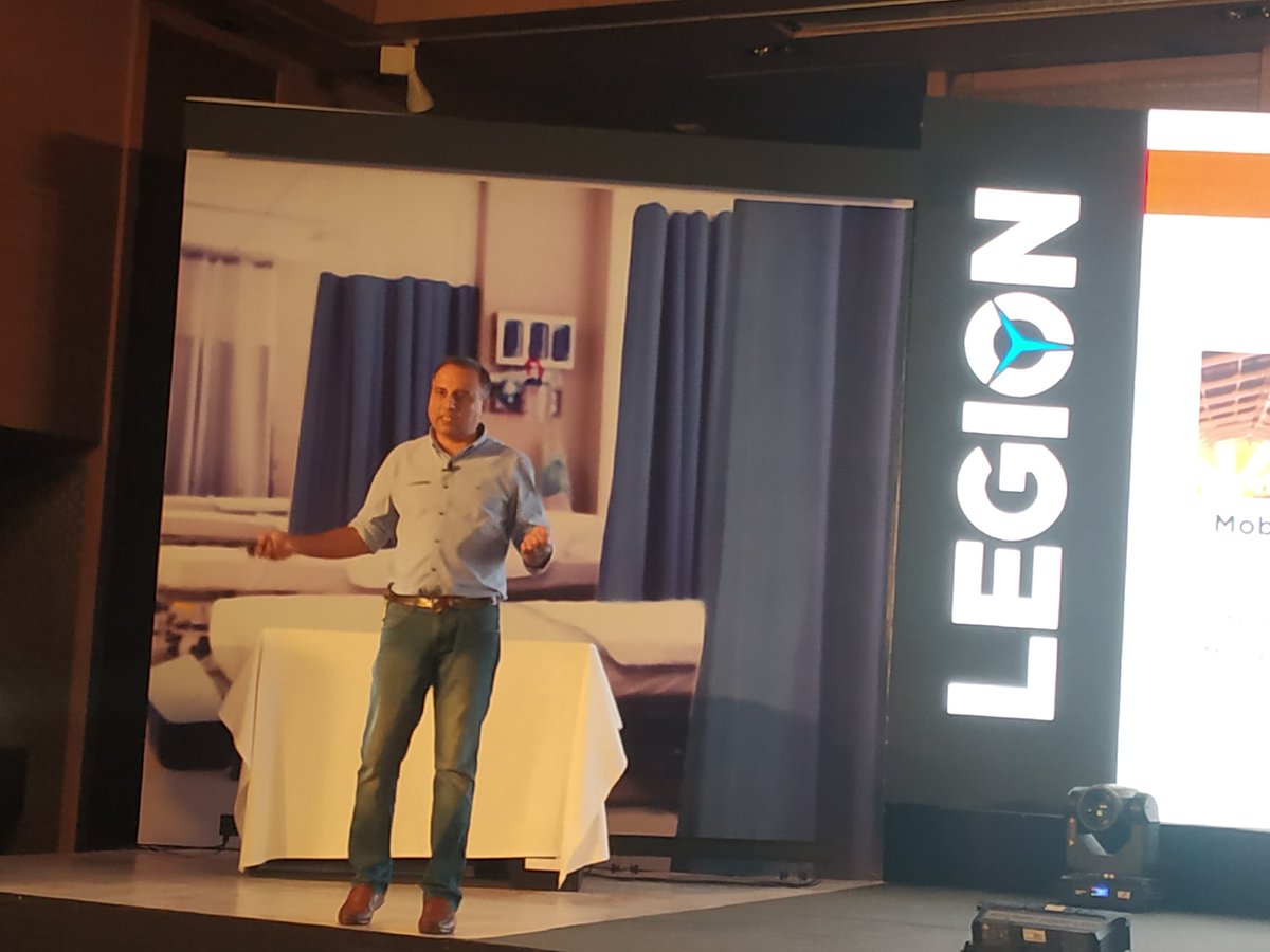 Ni2Saxena's tweet photo. Make some noise for Shailendra Katyal a.k.a. @skatyal1, ED PCSD, Lenovo India. #ReadyForDual #LegionLaunch @Lenovo_in @lenovo @LeMeridienND https://t.co/XVX38eV4U2