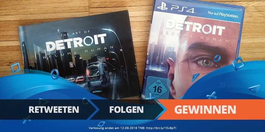 PlayStationDE's tweet image. Wie weit geht ihr für eure Freiheit? Findet es in #DetroitBecomeHuman heraus. Wir verlosen 3 Exemplare inkl. Goodie! 
Erfahrt mehr über das Game → bit.ly/2CmL9fC  #Gewinnspiel #PS4