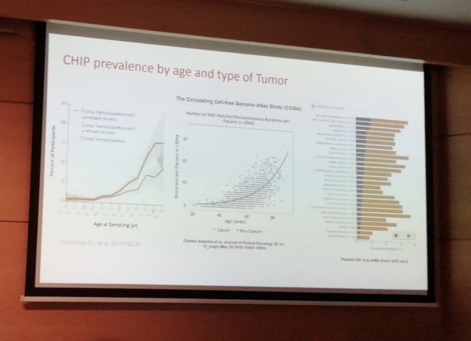 Now is the turn of Dr Atocha Romero talking about Novel technologies on #liquidbiopsies testing at #ESPBilbao2018 . #routinediagnostic #molecularpathology #molecularsymposium #biomarker