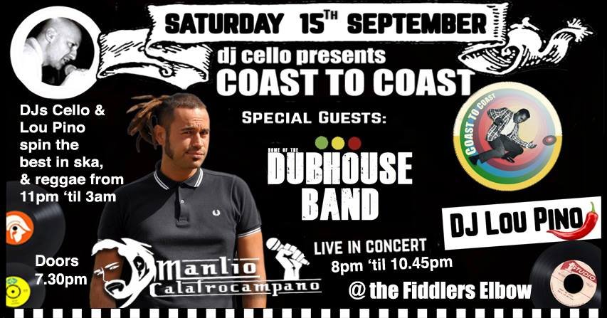 This coming Saturday #reggae in #camden <a href="/FiddlersCamden/">The Fiddlers Elbow</a> <a href="/DJCelloC2C/">DJ Cello</a> <a href="/lowpino/">lou pino</a> with #live #act on #stage #Manlio  calafrocampano followed with the #mighty #sound of the Coast To Coast 19 #years for your dancing pleasures