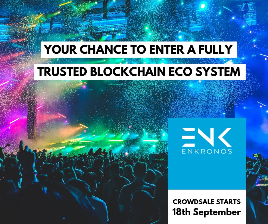 enkronos's tweet image. Today exactly 1 (one) week until the #Enkronos #ICO #Crowdsale .

Are you ready?

#AR #AI #IoT #blockchain #TGE #ENKronos #tokens #TokenSale