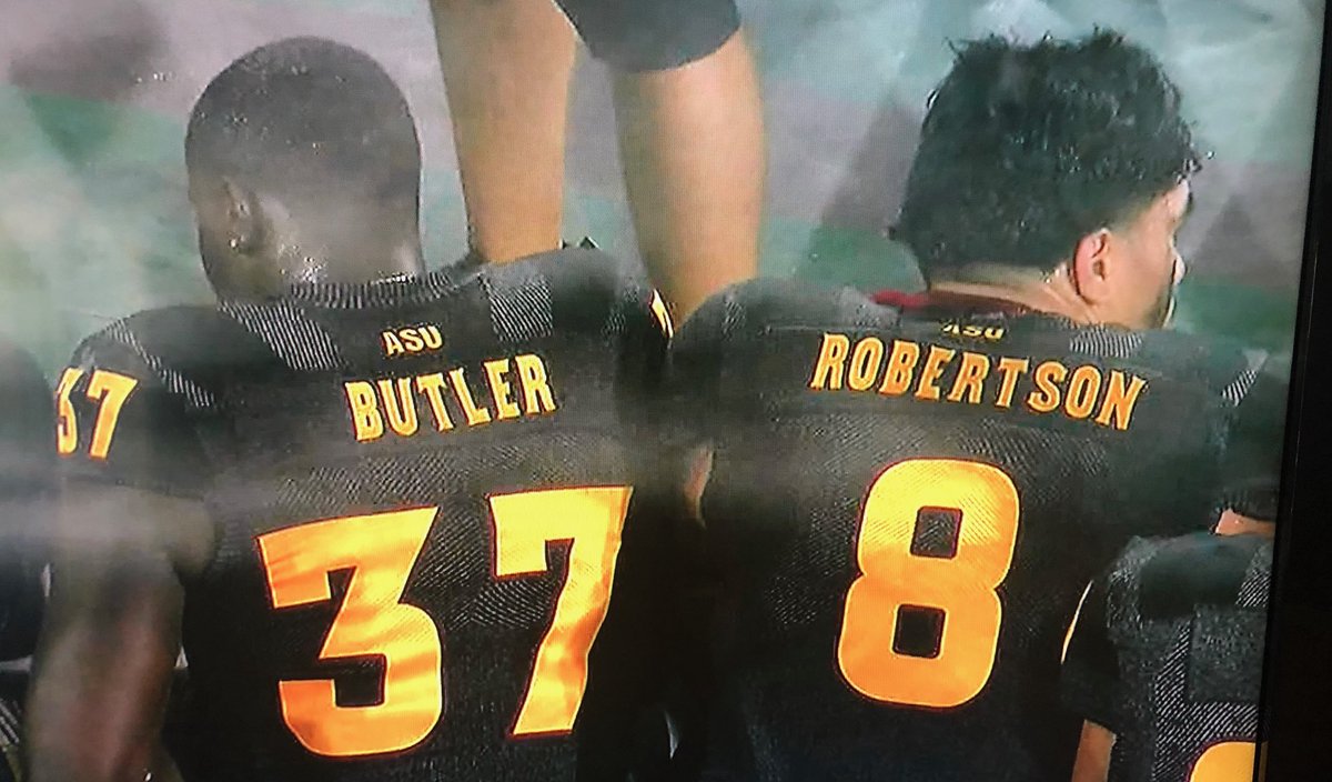 DieHardDevilASU's tweet photo. #DoubleTrouble #SunDevilStyle https://t.co/QIQUVdDWdw