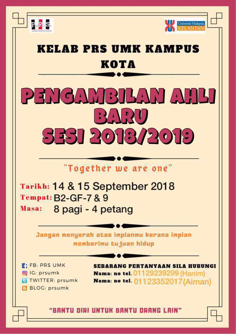 jihanyz_'s tweet photo. Intake baru mai2 la juniorku sayang๐๐ป cewah. #umkpc @twt_UMK https://t.co/lLVUcYkEWb