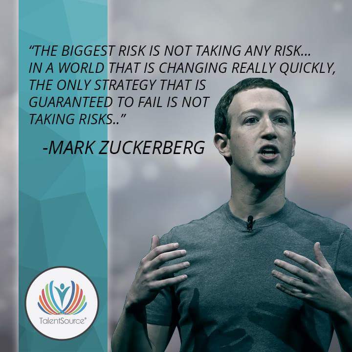 TalentSourcePH's tweet image. Those who are destined to fail are people who do not take any risks. #InspiretoAchieve