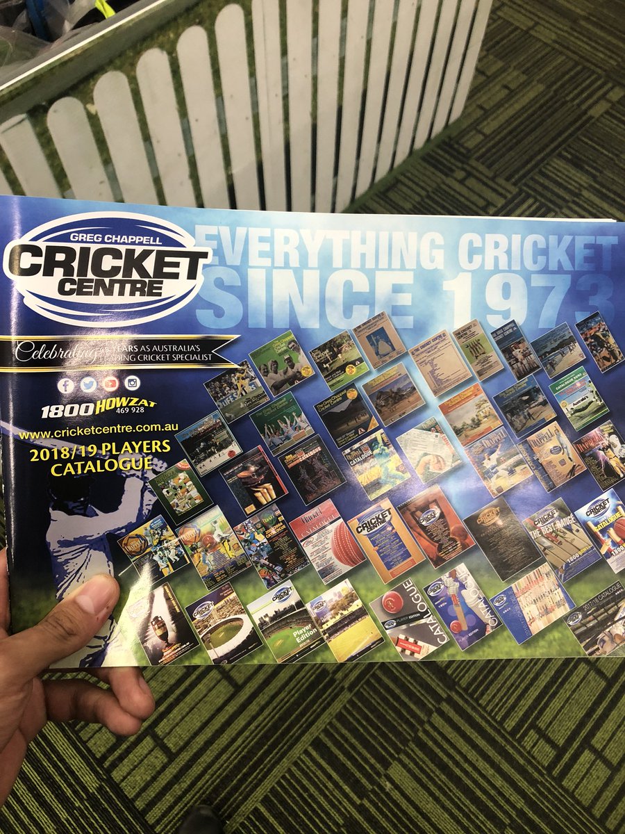 Christ I got a lot of pleasure when this came in the mail at the start of every season <a href="/GCcricketcentre/">GregChappellCricket</a>