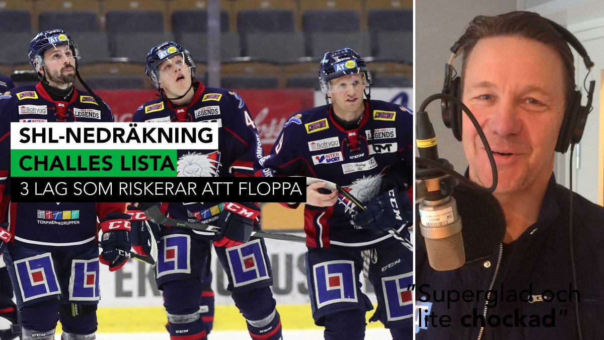 .<a href="/Radiosporten/">Radiosporten</a>: Challe Berglund listar: 3 lag som riskerar att floppa t.sr.se/2MlDuhg