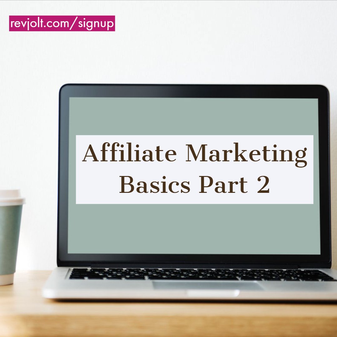 RevJolt's tweet image. Part 2 of how to do #AffiliateMarketing and how to do become an #affiliate #networkmarketing #LeadGen 

Read here:
revjolt.com/newbies-affili…