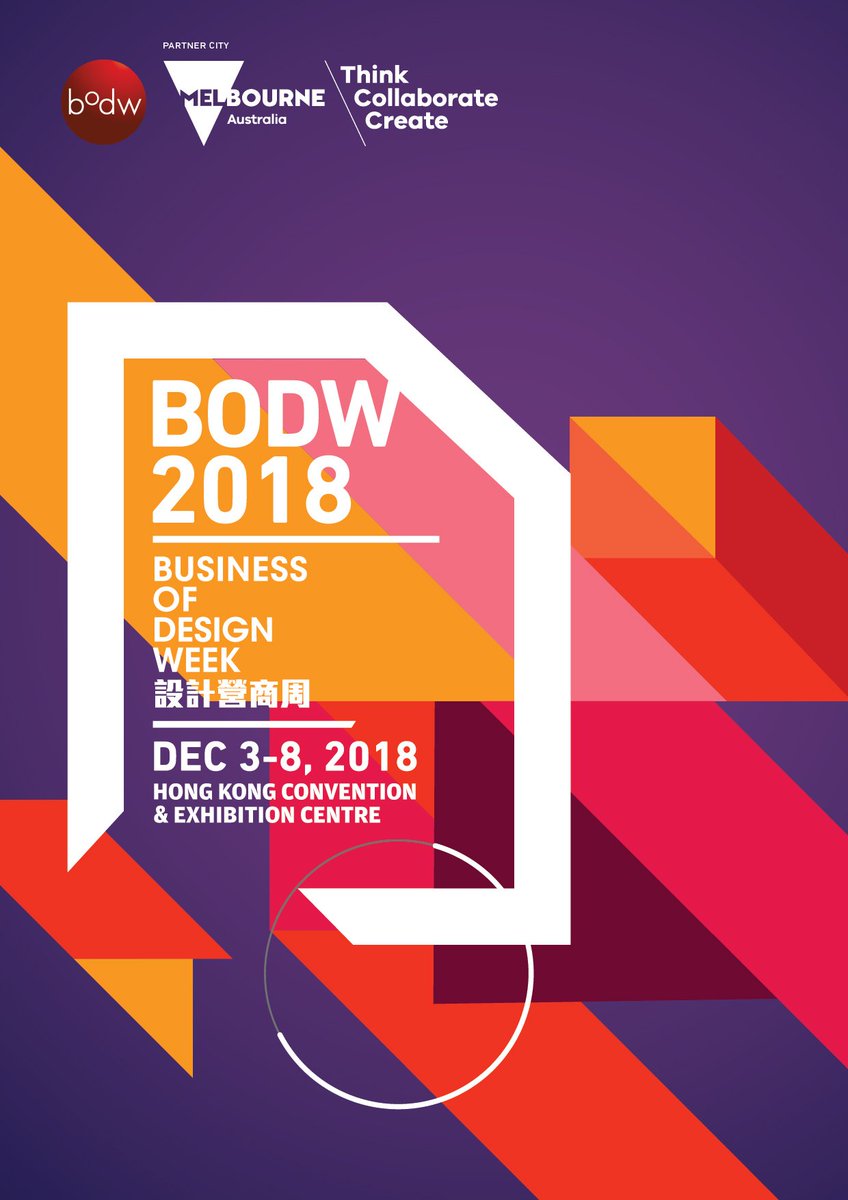 bodwplus's tweet image. The prestigious annual design event Business of Design Week (BODW) 2018 is coming back December 3-8 at the Hong Kong Convention and Exhibition Centre! Learn More: bodw.com #BODW #BODW2018 #ThinkCollaborateCreate #Design