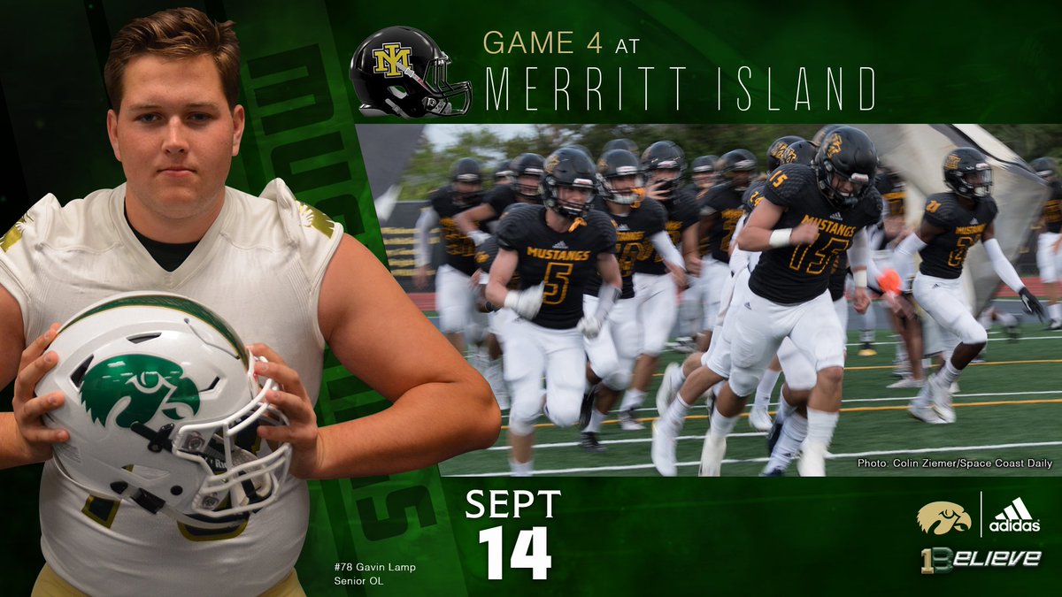 Viera Hawks Football (@vierahawks) on Twitter photo Varsity Hawks at <a href="/MerrittIslandFB/">Mustang Football</a> this Friday, 9/14 at 7:00pm #18elieve #BirdGang #3StripeLifeโ โ Varsity Hawks at <a href="/MerrittIslandFB/">Mustang Football</a> this Friday, 9/14 at 7:00pm #18elieve #BirdGang #3StripeLifeโ โ