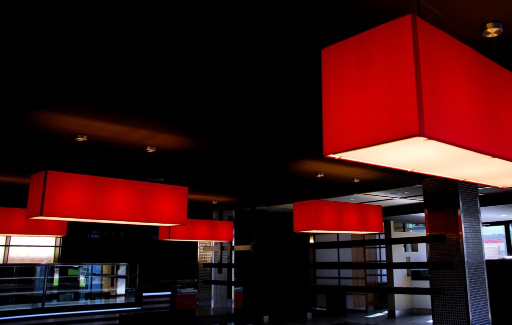 SatelightDesign's tweet image. Don&apos;t be square, try going rectangle!  These red Rubic lights are located in a Canberra restaurant.

 #rectangle #lampshade #lighting #pendantlight #red #fabricshade #lights #featurelight #lightingdesign #satelight #rubiclights