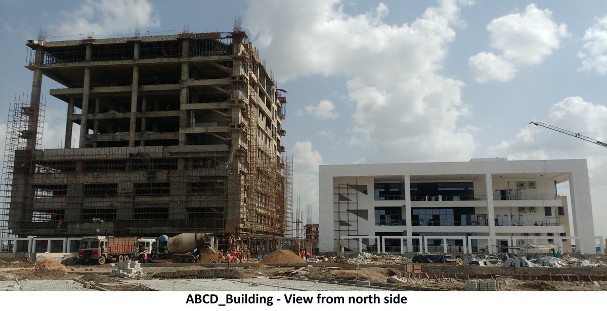 rawan_kuntal's tweet photo. DholeraOfficial: Construction update: Administration Cum Business Centre, #Dholera- A LEED GOLD rated building.
#LEED #Goldrated #WorldClass #FutureReady #PlugnPlay #Smartinfrastructure #SmartCity #ICTEnabled #EODB #EaseOfGovernance #SustainableDevelopme… https://t.co/slnWNmszQ3 https://t.co/i0lJ1XvXx2