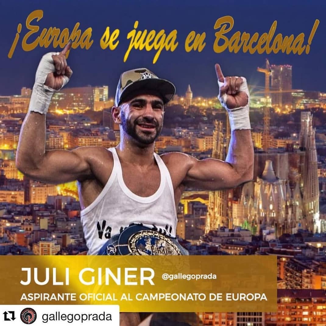 ProtectMC_'s tweet photo. La promotora @gallegoprada ha conseguido, una vez más ,traerse un combate que va a ser histórico a #Barcelona.  Próximamente anunciarán la fecha. @juliginerrock  IS BACK!!!(aunque nunca se fue)  JULI JULI!! JILI JULI!! #boxing #ebu #boxeo https://t.co/ip5SWQMPTL