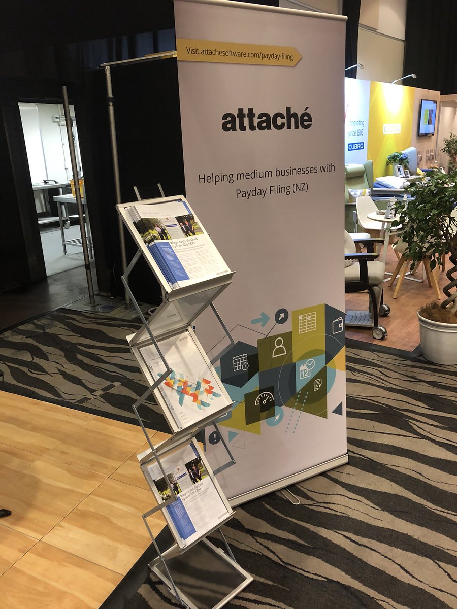 Great first day at the NZ Age Care Association Conference 2018 with many attendees visiting the #AttacheSoftware stand (81) and talking #payroll #paydayfiling #payrollefficiency 

Looking forward to more conversations tomorrow #daytwo #paydayfiling #areyouready #wehaveyoucovered