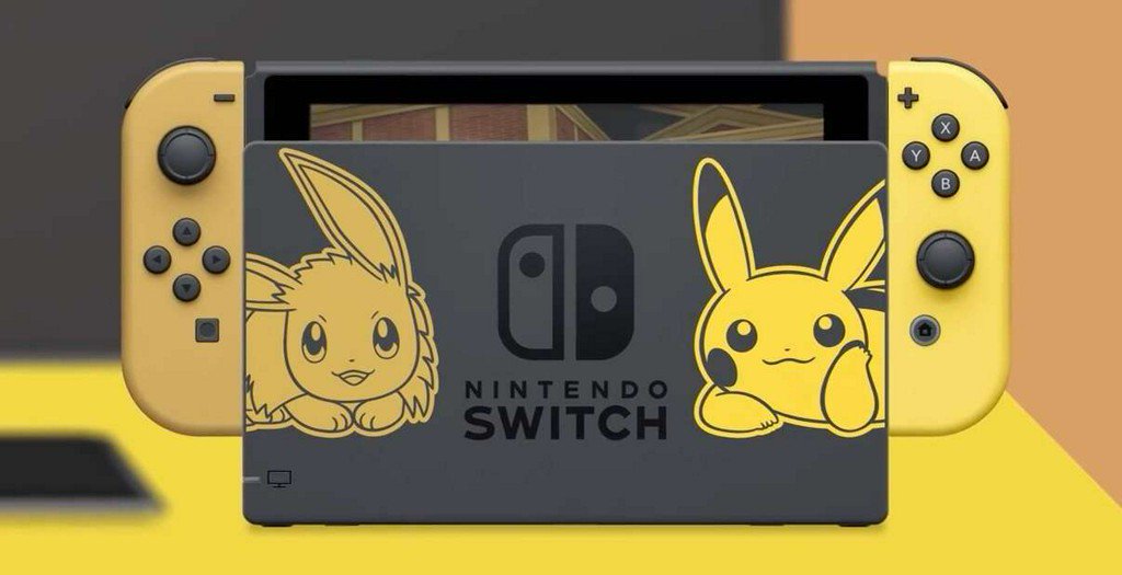 GameSpot's tweet image. Nintendo has announced a new limited edition Pikachu &amp;amp; Eevee Switch console coming soon bit.ly/2O5cxQv