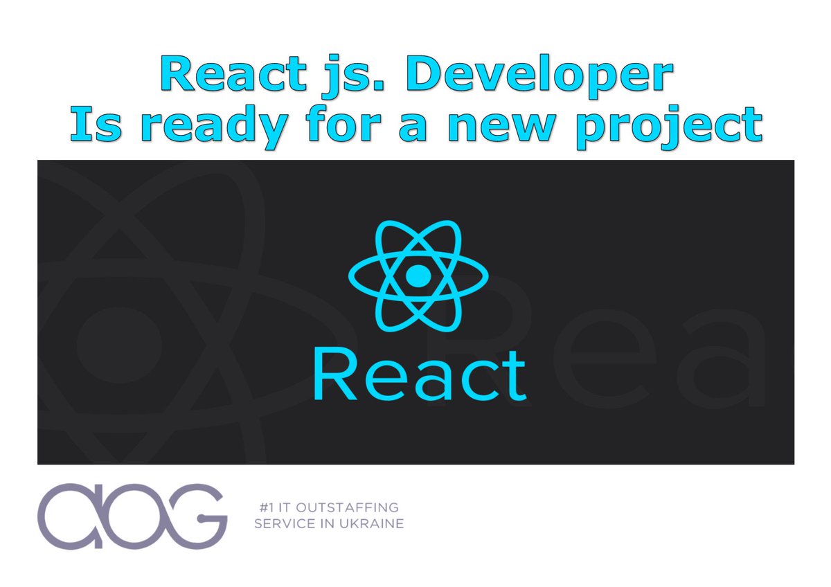 VHeleveria's tweet image. The good friend of mine who is experienced with #reactjsjs is looking for a new project. DM me to get his contact details.
#remote_developer #outstaffing #webdevelopment #softwaredevelopment #mobiledevelopment