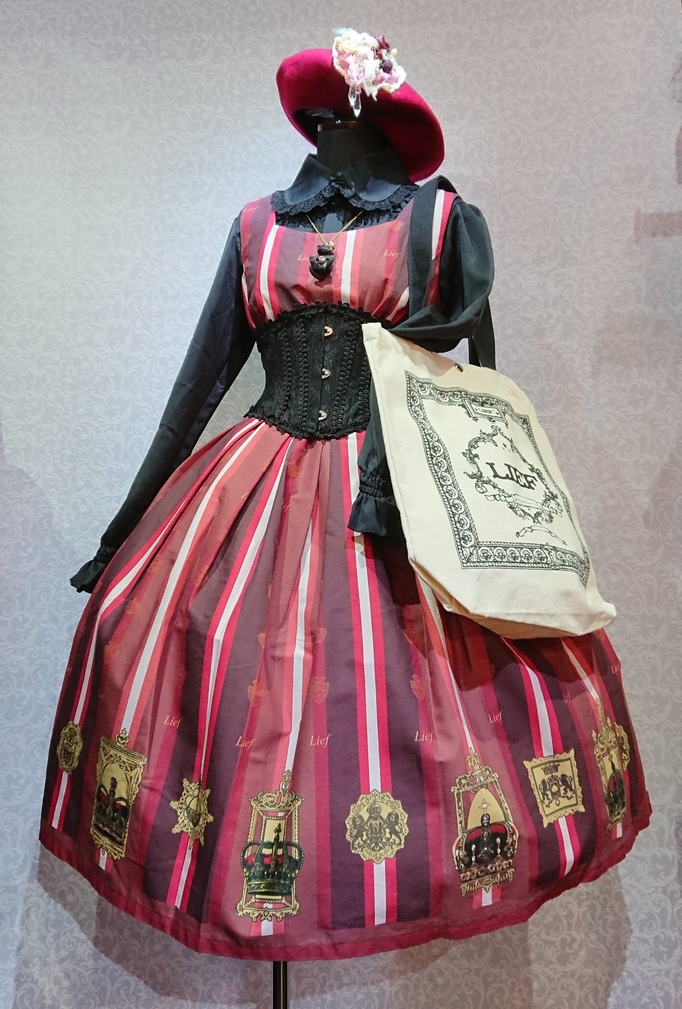 LIEF クラウンレジメンタルJSK LIEF クラウンレジメンタルJSK