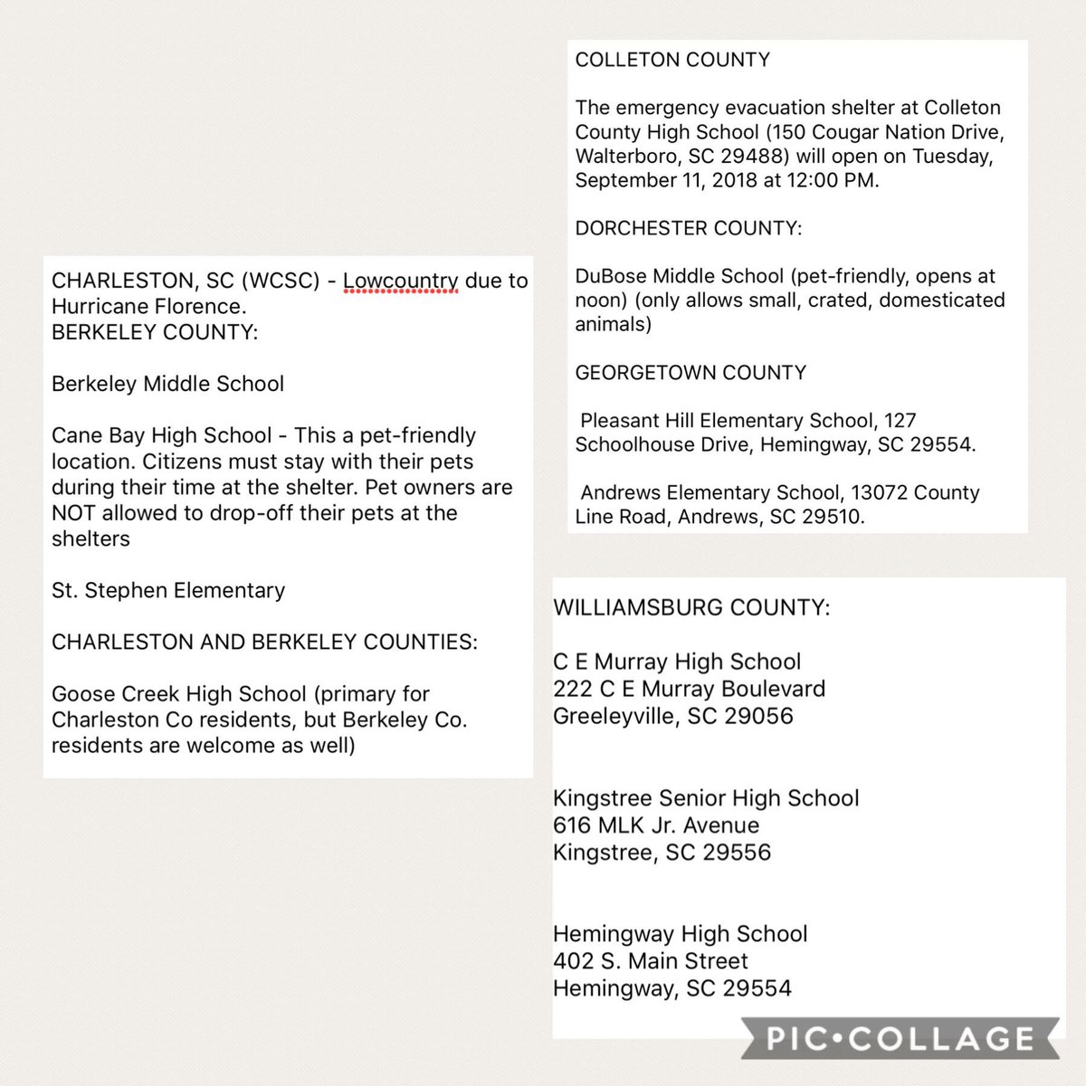 #southcarolina #petfriendly #florence #shelters