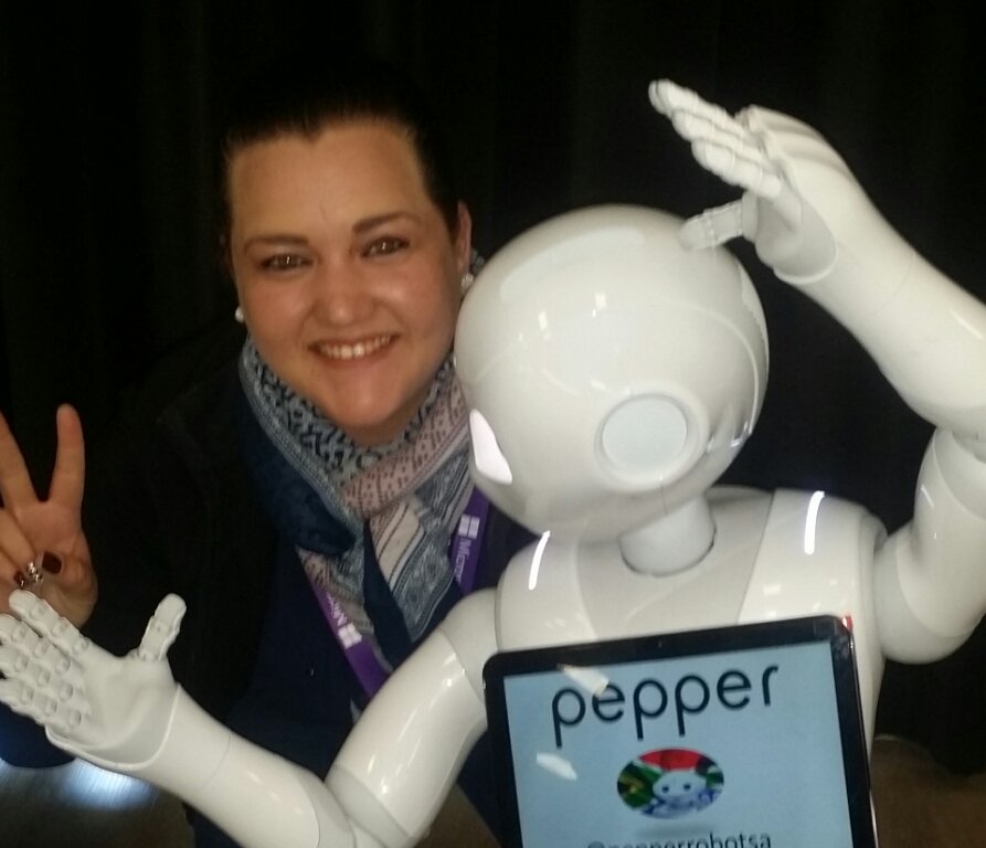 Get ready for the 4th Industrial Revolution! #4thindustrialrevolution #getwithit #meetingpepper It was great meeting you <a href="/pepperrobotsa/">Pepper Robot</a> #LocalE2SA