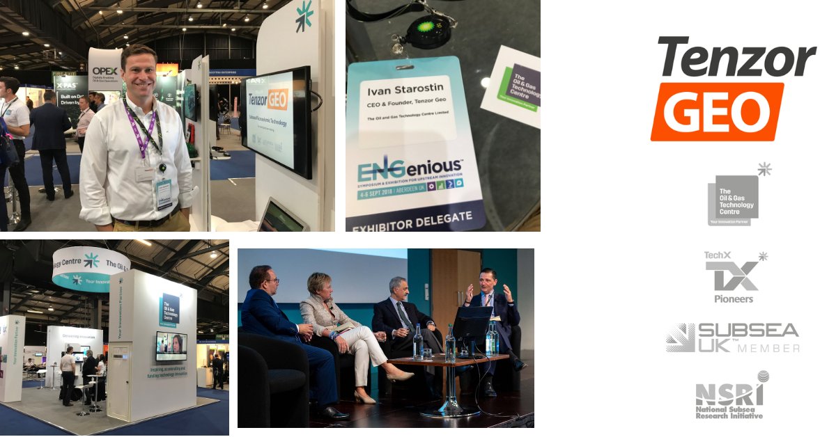 We had a great time attending the <a href="/ENGeniousEvent/">ENGenious</a> last week and we have a lot more scheduled over the next few months. Being a Pioneer on the @theogtc #TechX programme has given us so many invaluable networking opportunities! #Innovation #microseismic #newtech