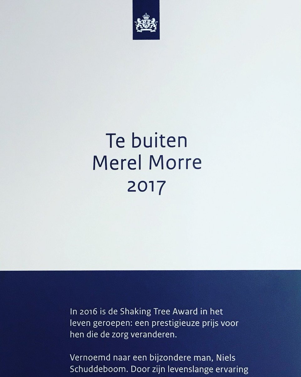 Dat mijn gedicht prijkt op een muur in het <a href="/MinVWS/">Ministerie van VWS</a>, dat vind ik zo ontzettend mooi en eervol!
