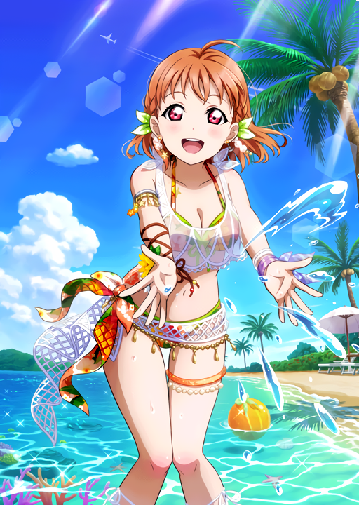 LLSIF_Cards's tweet photo. 1657 SSR高海千歌【たくさん飲んでね！】S◇ https://t.co/9CLMgRi6yk