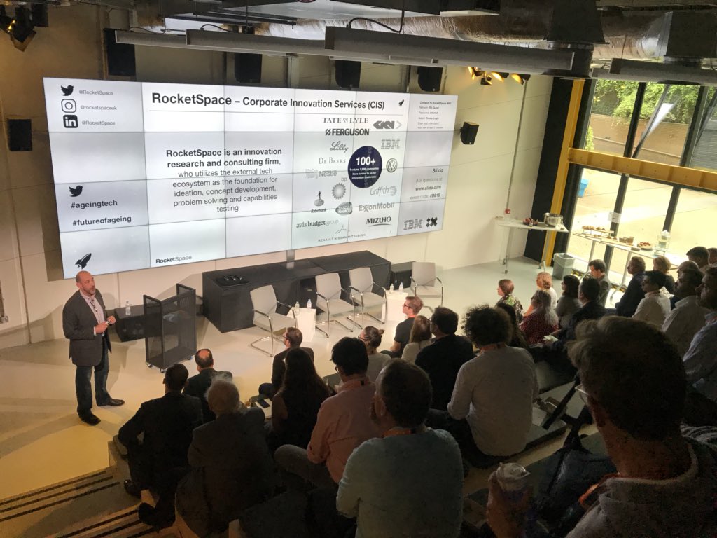 UKPriyaGuha's tweet image. @RocketSpace’s #ageingtech thought-leadership event w/ @IBM bringing together corporates, investors, non-profits, policy-makers and start-ups to address the vital conversion about how #technology can deliver more for our citizens in an ageing society #IndustrialStrategy