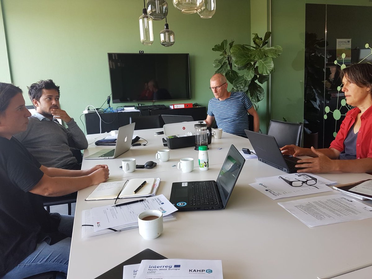 #cVPPproject: ferm en boeiend overleg <a href="/EnerGentBe/">Energent cv</a> kader is vast gelegd met concretere stappen naar een #cVPPproject realisatie <a href="/KampC_be/">Kamp C</a> @TUeindhoven <a href="/INTERREG_NWE/">Interreg NWE</a>