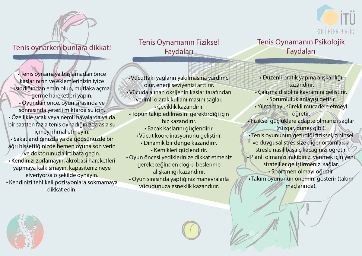 İTÜ Tenis Kulübü (@ituteniskulubu) on Twitter photo 