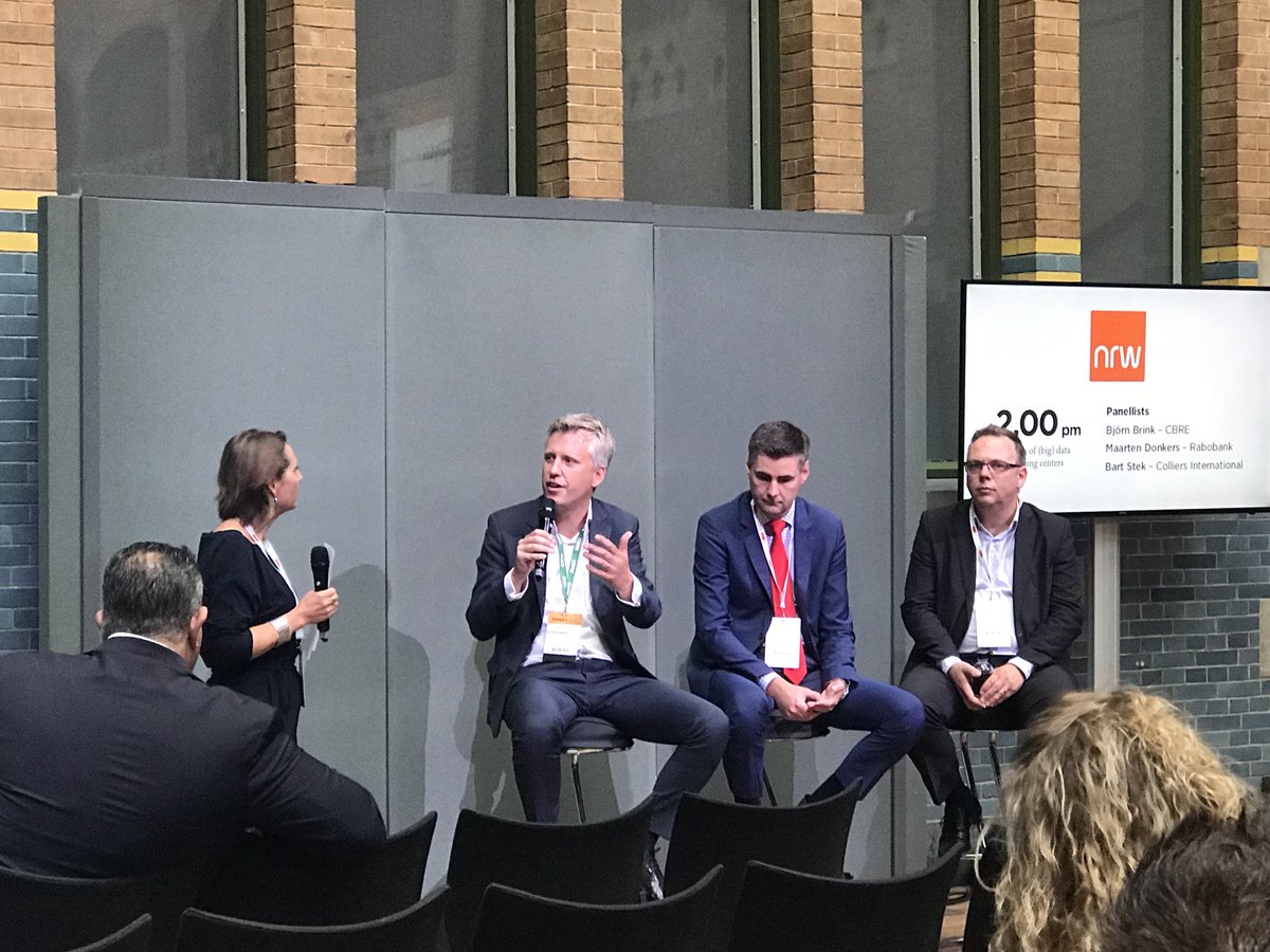 Brigit Gerritse @NRW_NL discussing ‘The value of (big) data for shopping centres’ with @CBRENederland <a href="/Rabobank/">Rabobank</a> <a href="/Colliers/">Colliers</a>