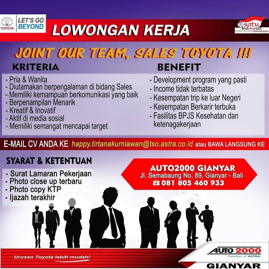 Lowongan Pekerjaan Di Bali Terbaru - Peluang Bisnis