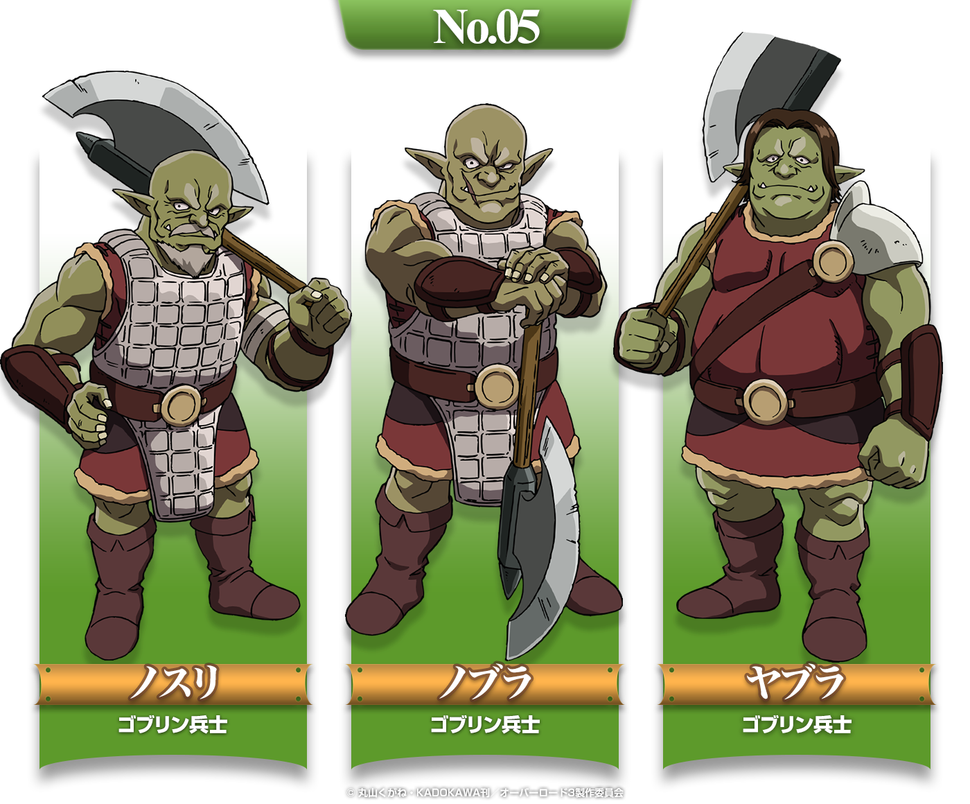 Madhouse Inc على تويتر カルネ村通信 オーバーロード エンリのゴブリン大図鑑 放送を記念し カルネ村編の設定を公開していきます 第五回は ノスリ ノブラ ヤブラ T Co Rbdikn8avo Overlord オーバーロードiii T Co S9ogiqehsv
