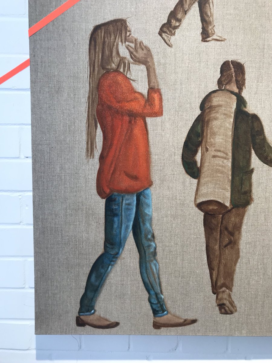AndreaColtman's tweet photo. #wip #detail #upscaling #painting #oil #linen #psychogeography #interstice #nonplace #repetition #londonartist @KoppelProject #thehive
26 Holborn Viaduct EC1A 2AT ๐๐ป
was in Summer Residency Exhibition now relocated to my studio next door!
โจ
#residency #koppelproject https://t.co/ToJU9KTAZh