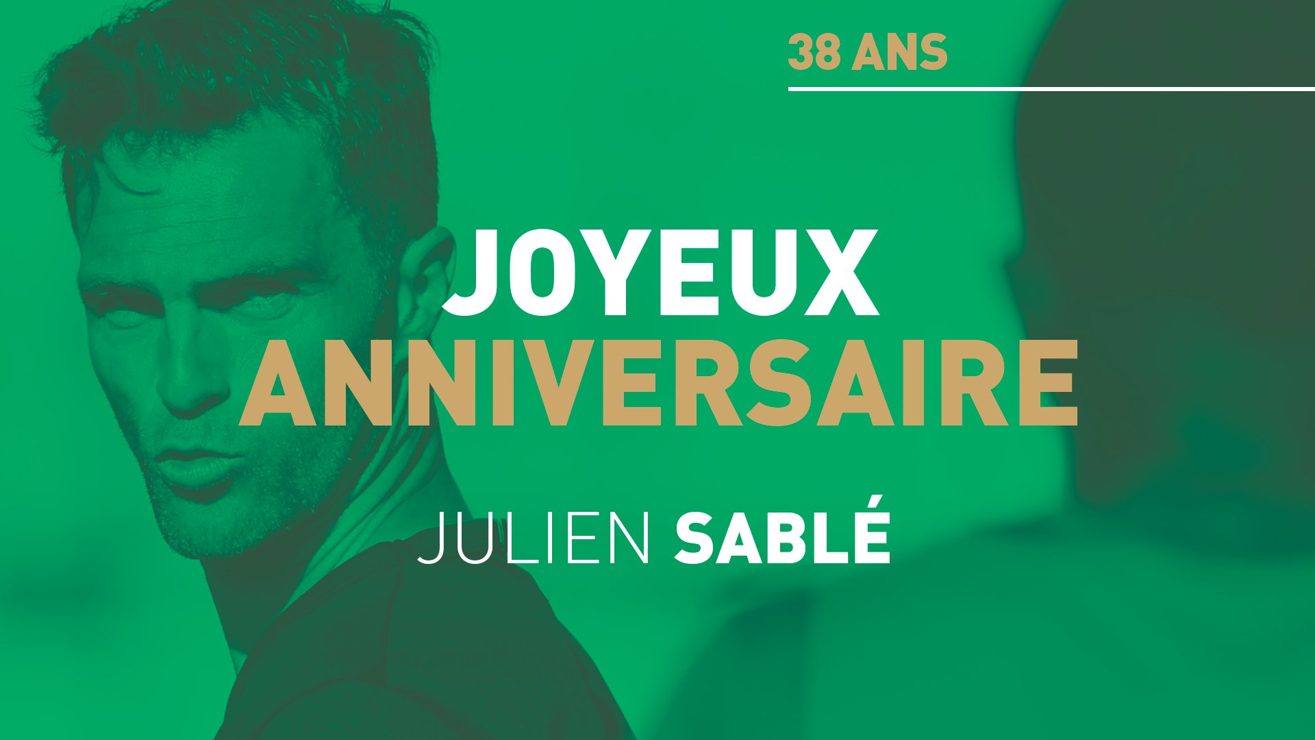 As Saint Etienne Ancien Capitaine Des Verts Et Aujourd Hui Entraineur Adjoint De Jean Louis Gasset Julien Sable Fete Ses 38 Ans Joyeux Anniversaire T Co 7i1zu6bvga Twitter