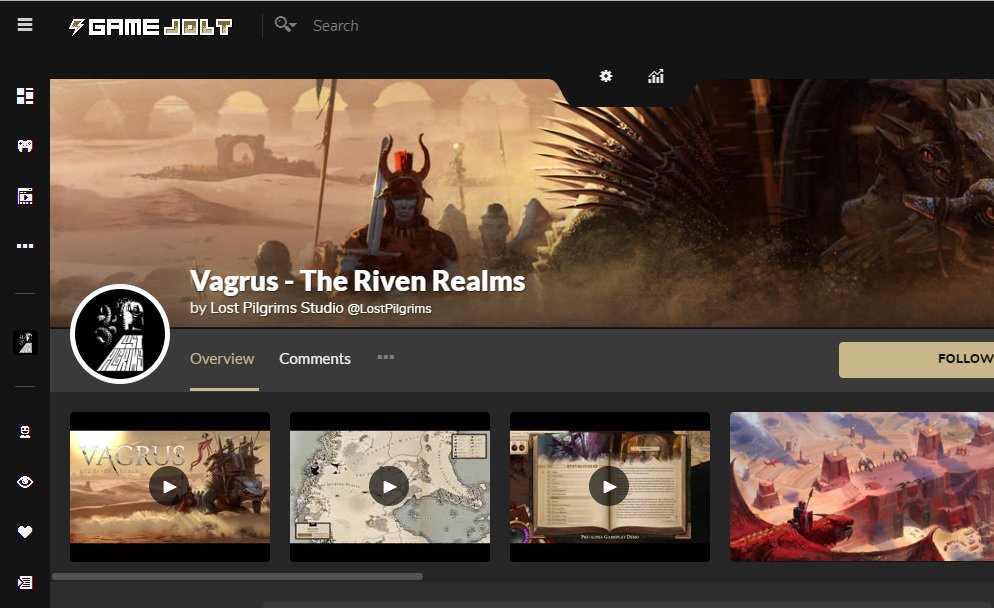 LostPilgrims's tweet photo. 📣Are you a #GameJolt fan? 🖥️ Like narrative RPGs? 🧝🏿♂️👹🐉 How about turn-based combat? ⚔️ Time check and follow our @gamejolt site for Vagrus then! 😉 => https://t.co/hCCzbNW6vf 👍
#turnbased #darkfantasy #RPG #indiedev #gamedev #indiegamedev #gamesite https://t.co/miZQKp6rUh