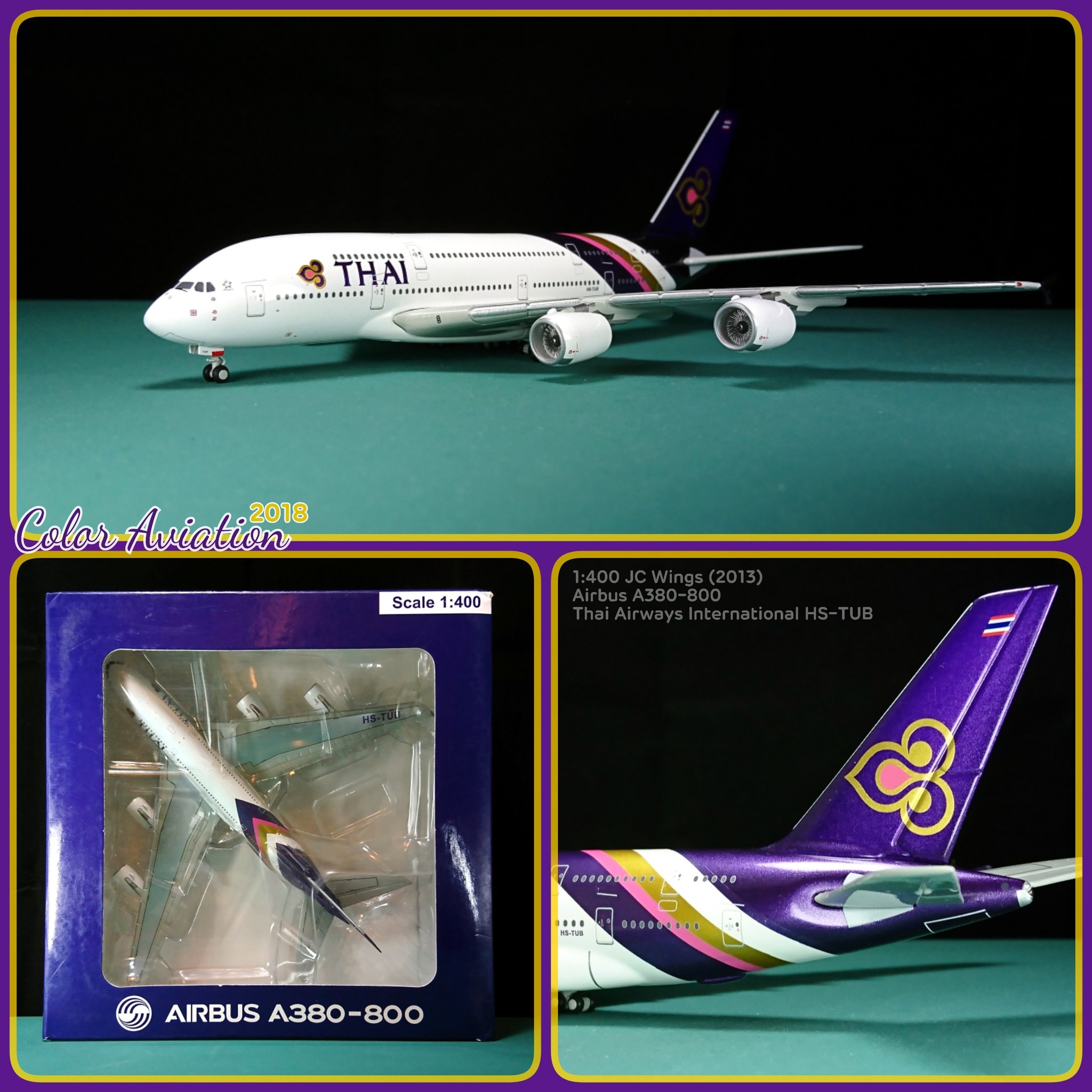 Phoenix A380 タイ国際航空 HS-TUB 1/400 [11665]