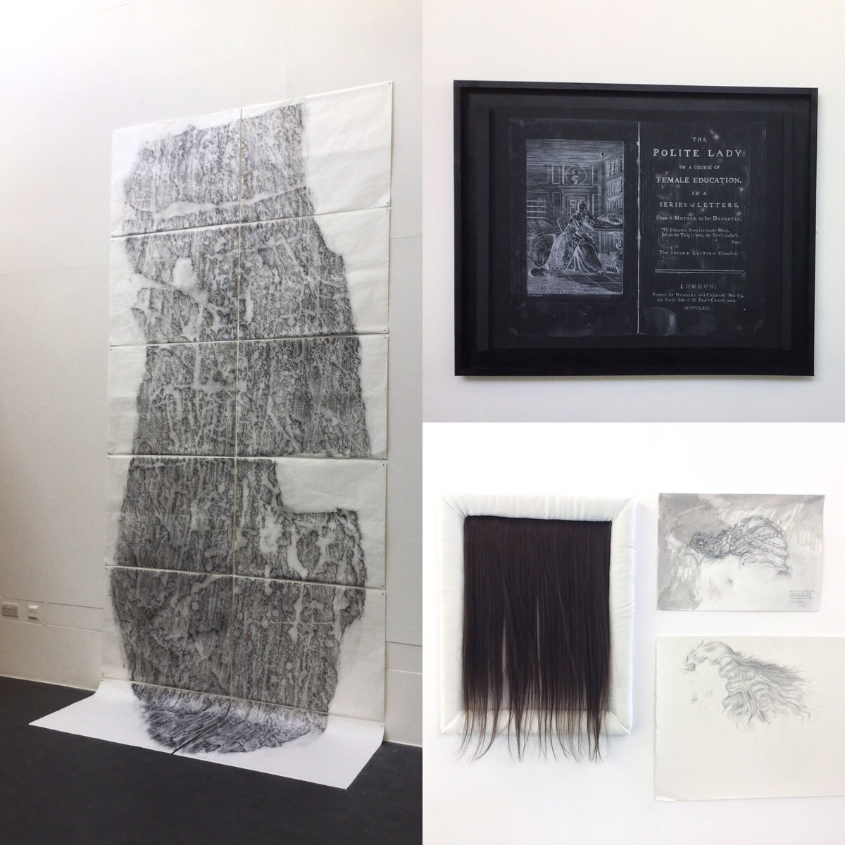 WCA_Library's tweet image. Some examples of the amazing works by MA Drawing / MA Painting students and alumni at 'Dissecting the archive' exhibition - on until Thursday. Make sure you visit the library to see our response to it #wimblegram #uallibraries #wcalibrary #wca #drawing #archives #exhibition