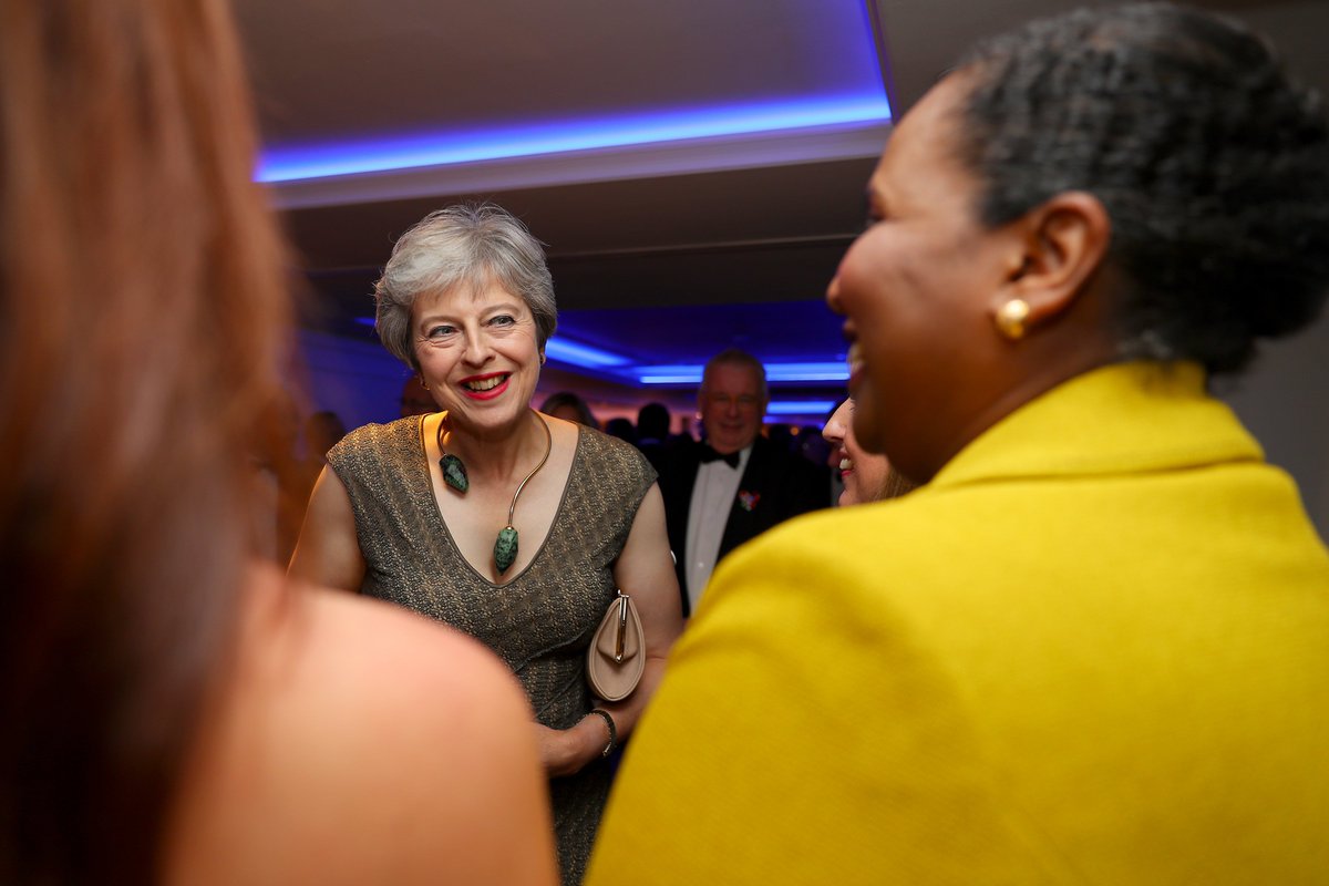 10DowningStreet's tweet image. “I would like to congratulate Sohier Elneil - NHS consultant and dedicated champion for her patients who won Health Hero of the Year. Sohier and all of the nominees epitomise the very best of our NHS.” - PM @Theresa_May at Daily Mail Health Heroes awards